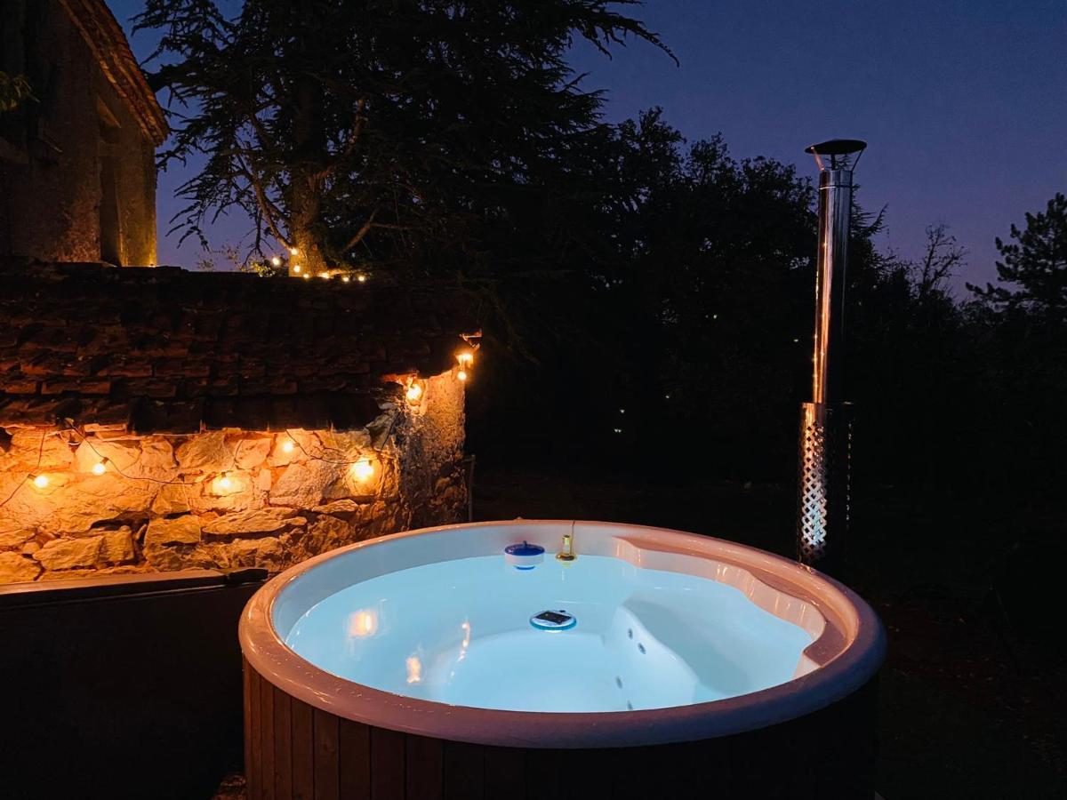 Gite De Charme Bain Nordique & Vieilles Pierre Classe 3 Etoiles Le Prestadou Arcambal Luaran gambar